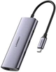 Хаб UGREEN CM252 USB-C - 3 x USB 3.0 RJ45 Micro USB Multifunction Adapter Silver (60718) - зображення 1
