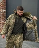 Бушлат B&L ріп-стоп на синтепоні з липучками під шеврони піксель розмір 4XL - изображение 3