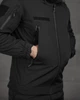 Форма 3в1 Police SoftShell Куртка та Штани + Флісова Кофта чорна розмір 2XL - зображення 8