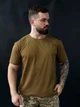 Чоловіча Бавовняна Футболка койот розмір 5XL - изображение 1