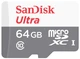 Карта памяти SANDISK Ultra microSDXC UHS-I 64GB Class 10 (SDSQUNS-064G-GN3MN) - изображение 1