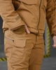 Форма 7.62 Tactical Manheten Softshell Куртка з підкладкою Omni-Heat + Штани на флісі койот розмір 2XL - изображение 6