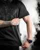 Футболка Oblivion Tactical Coolmax з принтом Страху немає чорна розмір M - изображение 4