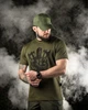 Футболка Oblivion Tactical Coolmax з принтом Страху немає олива розмір M - изображение 4