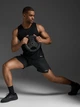 Спортивная майка мужская 2XU Aero Tank MR6676a_BLK/SRF 2XL Черная (9336340892014) - изображение 4