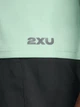 Спортивная майка мужская 2XU Aero Tank MR6676a_DGM/BRF M Зеленая (9359420063166) - изображение 7