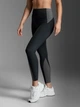 Спортивные леггинсы для фитнеса высокие женские 2XU Contour Hi-Rise Comp Tight WA7334b_BLK/BLK M Черные (9359420081085) - изображение 1