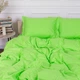 Простынь MirSon детская 110x160 см 30-0016 Light Green Satin Stripe (2200007089116) - изображение 6