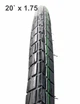Покришка велосипедна Dongyue D-168-006 напівслік 20х1.75 (47-406) (G0001814) - зображення 1