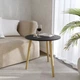 Стіл журнальний Modern Home 42 х 42 см (M50278-BL) Чорний - зображення 2