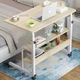 Стол компьютерный на колесиках с регулировкой высоты Laptop Table 80 х 40 х 69-90 см (M50259M-BG) - изображение 3
