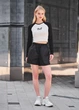 Жіночий топ Staff flo white & black L - изображение 3