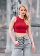 Жіночий топ Staff xn red XS - изображение 1