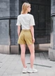 Шорты Женские Стаф Оливковые Джинсовые Обычные Staff Li Olive L (341063) - изображение 2