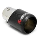 Насадка наконечник глушника Akrapovic M9803 48-60mm d63мм L160мм зовн d80мм на вихлопну трубу SV0685 - зображення 1