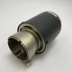 Насадка наконечник глушителя Akrapovic AK 66-101 JB carbon d66мм L160мм зовн d101мм на выхлопную трубу SV0383 - изображение 4
