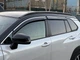 Вітровики з хромом (4 шт, Niken) для Toyota Corolla Cross - зображення 3