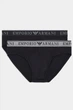Чоловічі чорні сліпи 2 шт. Emporio Armani 7659 S - изображение 1