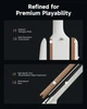 Silent гитара Donner HUSH-X PRO White (комплект) - изображение 7