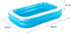 Basen dmuchany Bestway 54006 262 x 175 x 51 cm z pokrywą (5903890606558) - obraz 4