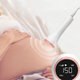 Портативний фетальний доплер для вагітних із РК дисплеєм Fetal Doppler, домашній детектор серцебиття YSL-T505-White/Pink - зображення 3