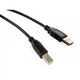 Кабель для принтера USB 2.0 AM/BM 3.0 m Vinga (VCPDCAMBM3.0BK) - изображение 1