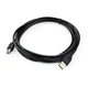 Кабель для принтера USB 2.0 AM/BM 3.0 m Vinga (VCPDCAMBM3.0BK) - изображение 2