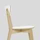 Кухонний стілець NORDMYRA IKEA 205.818.80 білий/береза - зображення 2