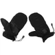 Перчатки Fleece Gloves Black with Pull Loops XL - изображение 1
