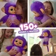 Интерактивная обезьянка Санни Fingerlings Care n Cuddles Interactive Baby Monkey (3191) - изображение 3