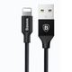 Кабель Baseus Yiven USB-Lightning 1.5A, 3м Black (CALYW-C01) - зображення 1