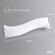 Подушка ортопедическая IDEIA S-Form Антиаллергенная 40х130 см с наволочкой Сатин с молнией (4820227289127) - изображение 8