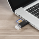 Кардрідер Hama Basic USB 2.0 SD / microSD microUSB Black (4047443405531) - зображення 3