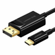 Кабель Ugreen USB-C to DisplayPort Cable 1.5m Black (50994) - изображение 1