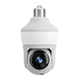 Смарт Камера XO CR02 Magic Light Bulb EU Wi-Fi (беспроводная, цоколь E27 220 В, TF 128Gb, радио няня, микроф - изображение 1