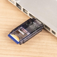 Czytnik kart Hama USB 3.0 SD / microSD Dark Grey (4047443439314) - obraz 3