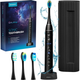 Soniczna szczoteczka do zębów Berdsen Galaxy Czarna + Brush Head + TC - obraz 1