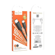Кабель HOCO X88 Gratified charging data cable for Type-C to Type-C 3A 1m Black - зображення 2