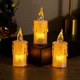 Світлодіодна LED свічка на батарейках Crystal Candle Light - изображение 2