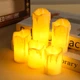 Набір світлодіодних LED свічок на батарейках Decorative Led Mum Seti 5 шт в комплекті - зображення 2