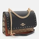 Сумка кросс-боди через плечо женская из натуральной кожи маленькая Coach Klare Crossbody In Signature Canvas BG-COA-24 Коричневая (193971645414) - изображение 4