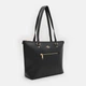 Сумка шоппер женская из натуральной кожи Coach Gallery Tote Black BG-COA-40 Черная (193971357614) - изображение 4