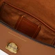 Сумка багет женская из натуральной кожи маленькая Coach Studio Baguette Bag BG-COA-43 Коричневая (195031682285) - изображение 6