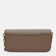 Сумка кросс-боди через плечо женская из натуральной кожи маленькая Coach Luxe Calf Idol Bag 23 BG-COA-23 Коричнева (193971591681) - изображение 3