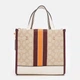 Сумка кросс-боди через плечо женская из натуральной кожи маленькая Coach Dempsey Tote 22 BG-COA-49 Хаки (195035481457) - изображение 4
