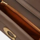 Сумка кросс-боди через плечо женская из натуральной кожи маленькая Coach Luxe Calf Idol Bag 23 BG-COA-23 Коричнева (193971591681) - изображение 7