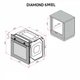 Духова шафа електрична PERFELLI DIAMOND 6M8L INOX - изображение 15