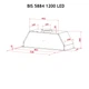 Витяжка повновбудована PERFELLI BIS 5884 WH 1200 LED - изображение 10