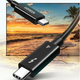 Кабель UGREEN US501 USB-C to USB-C Thunderbolt 4 Cable 0.8m Black (30389) - изображение 3