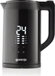 Электрочайник Gorenje K17DWDII пластик 2.2 кВт LED-дисплей, выбор температуры нагрева, Strix-контроль 1.7л Черный - изображение 3